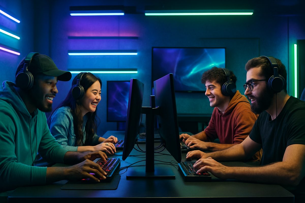 Cross-region collaboration in clans