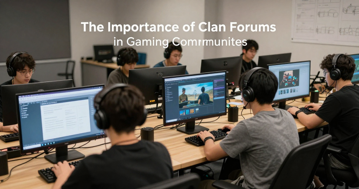 Clan forums and discussion spaces