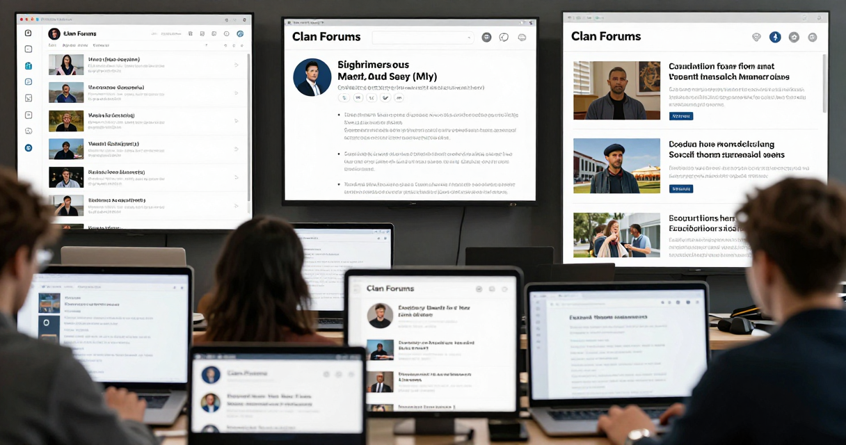 Clan forums and discussion spaces — The Evolution of Clan Forums in Gaming Clan forums and discussion spaces — The Evolution of Clan Forums in Gaming