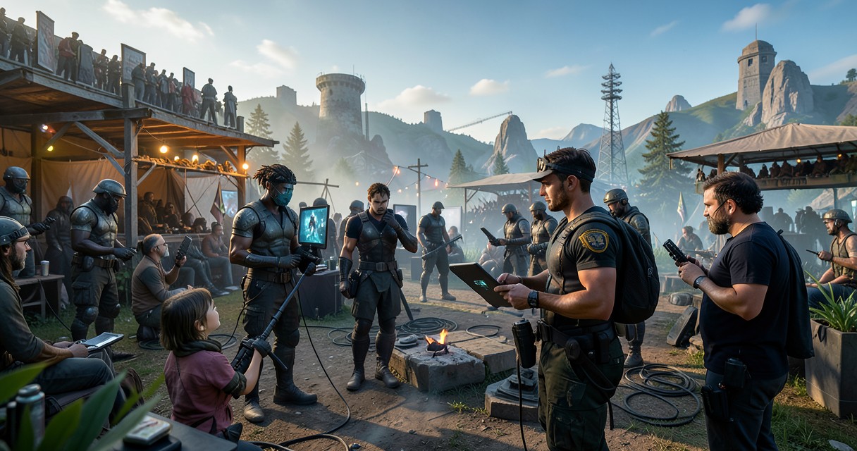 Streaming and content creation within clans